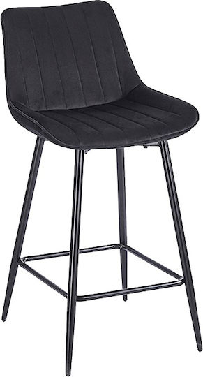 Σκαμπό Μπαρ Black Μαύρο 48x49x66εκ. Σκαμπό Μπαρ Black Μαύρο 48x49x66εκ.