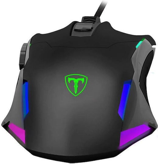 T-Dagger Beifadier RGB Gaming Mouse 7200 DPI Black