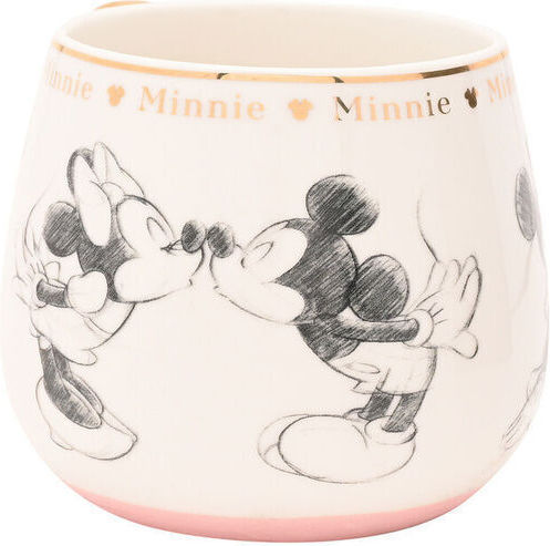 Disney Κούπα από Πορσελάνη Χρυσή Disney Κούπα από Πορσελάνη Χρυσή