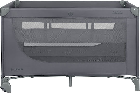 Kikka Boo So Gifted Plus Loc de Joacă cu 2 Nivele cu Masă de Schimbat Scutece și Saltea Gri 60x120cm