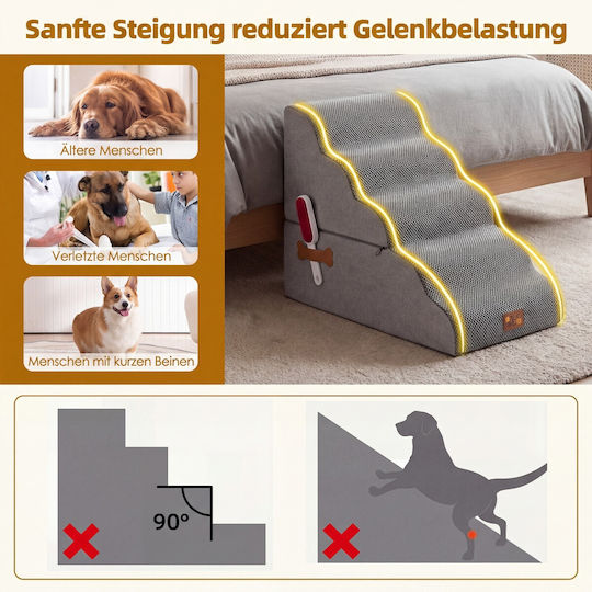 Costway Auto Reisezubehör Für Hunde Grau