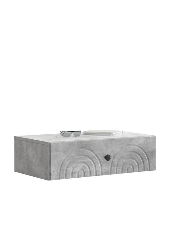 Wooden Gray Console Table Length 59cm Width 34.5cm Height 17cm