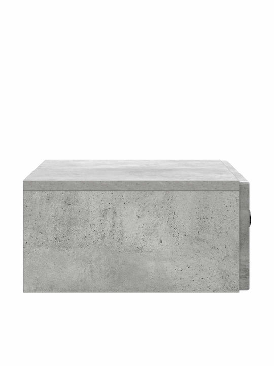 Wooden Gray Console Table Length 59cm Width 34.5cm Height 17cm