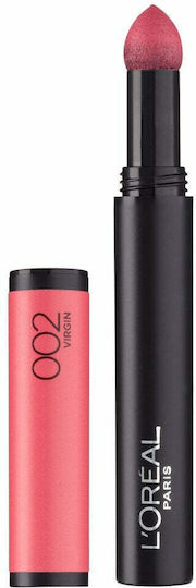 L'Oreal Paris Υγρό Κραγιόν Matte 002 Like A Virgin 11gr