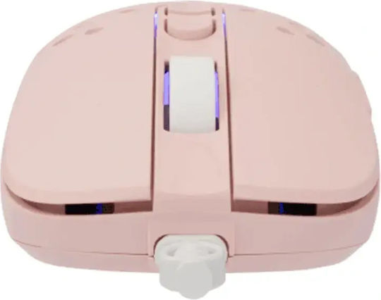 White Shark Tristan-2 RGB Gaming Ποντίκι 7200 DPI Ροζ