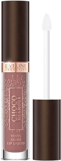 Eveline Choco Glamour Lichid Ruj 03 - Toffe Chocolate 4.5ml