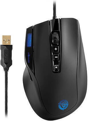 SQ1600 RGB Лазерна Геймърска Мишка 6000 DPI Черна