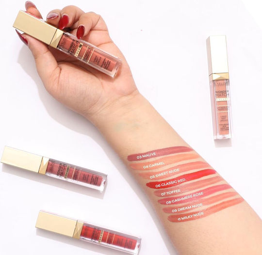 Eveline Match Lang anhaltend Flüssig Lippenstift Matt 07 6.8ml