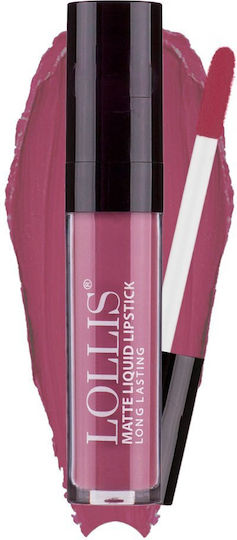 Lollis Beauty Make Up Течен Червило Мат 15