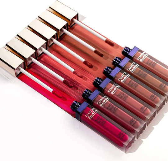 Claresa Matte Mood Flüssiger Lippenstift Matte 01 Joyful 7ml