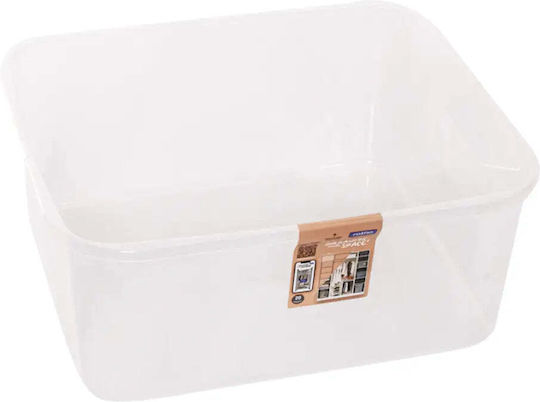 Rotho Babydesign Plastik Aufbewahrungsbox mit Deckel Transparent 19lt