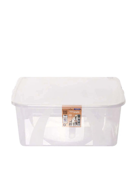 Rotho Babydesign Plastik Aufbewahrungsbox mit Deckel Transparent 19lt