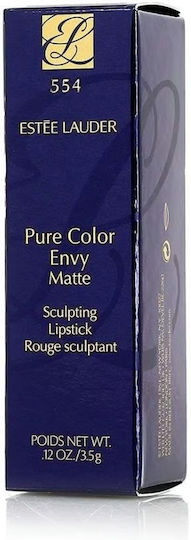 Estee Lauder Pure Color Envy Matte Sculpting Κραγιόν Matte 554 Deep Secret 3.5gr