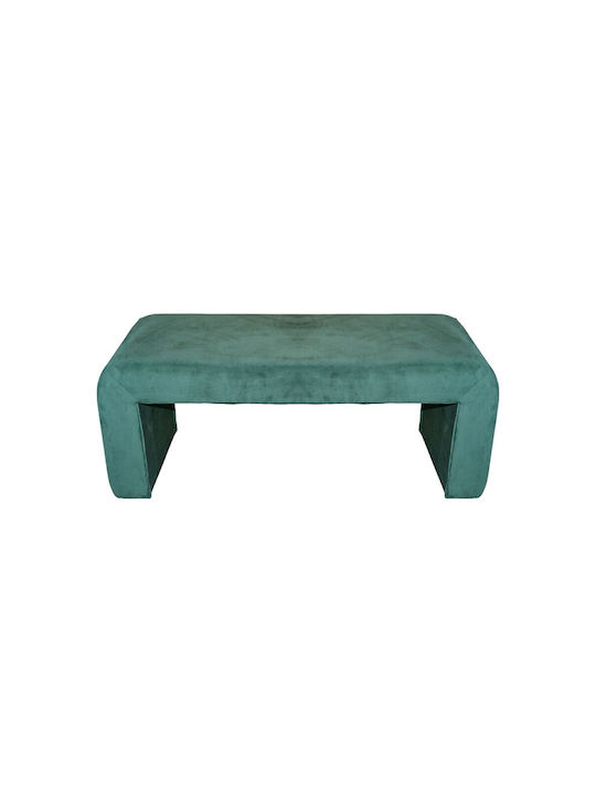 Табуретка Дневна стая Облечено с кадифе Gagga Green Shade 110x40x45бр