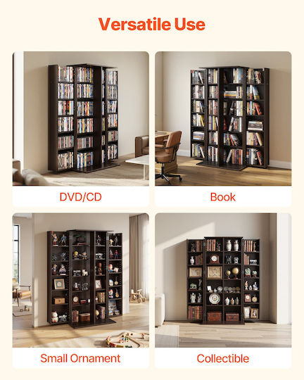 Vevor Floor CD Case 61x36.8x127cm