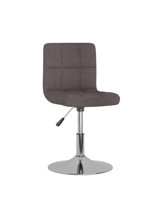 Табуретка Бар с облегалка и регулируема височина Beige-grey 40x43x71-85.5см