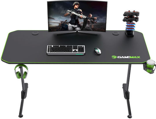 Birou Gaming Din Lemn Carbon 140x70x75cm
