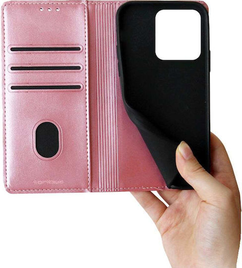 Vintage Magnet Wallet Case Sonique Realme GT 7 5G Realme GT 7T 5G Rose Gold