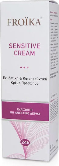 Froika Sensitive 24ωρη Ενυδατική Κρέμα Προσώπου με Υαλουρονικό Οξύ & Πεπτίδια 50ml