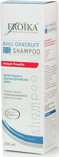 Froika Anti-Dandruff DS Σαμπουάν κατά της Πιτυρίδας & της Σμηγματορροϊκής Δερματίτιδας για Όλους τους Τύπους Μαλλιών 200ml