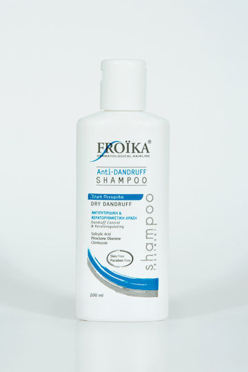 Froika Anti-Dandruff Σαμπουάν για Ευαίσθητο Τριχωτό κατά της Πιτυρίδας & της Τριχόπτωσης για Ξηρά Μαλλιά Μαλλιά 200ml