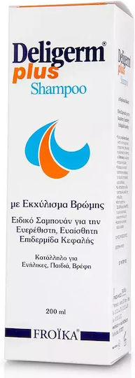 Froika Deligerm Plus Σαμπουάν για το Ευαίσθητο Τριχωτό για Εύθραυστα Μαλλιά 200ml