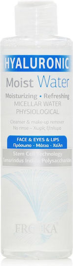 Froika Hyaluronic Moist Micellar Water Αφαίρεσης Μακιγιάζ Προσώπου, Ματιών & Χειλιών για Ακνεϊκές Επιδερμίδες 200ml
