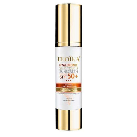Froika Hyaluronic Silk Touch SPF50+ Αδιάβροχη Αντηλιακή Κρέμα Προσώπου 50ml