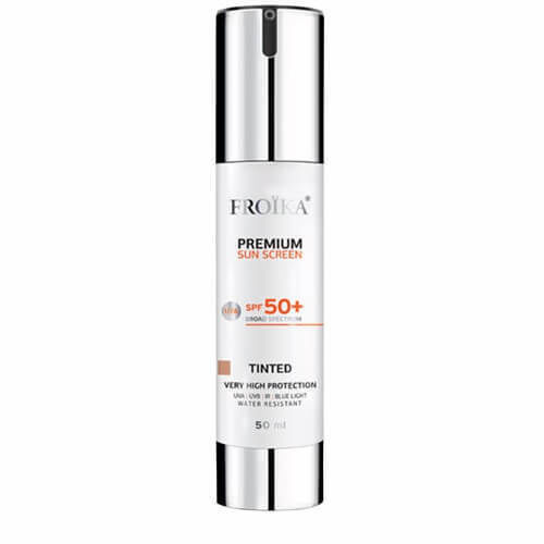 Froika Premium Оцветен SPF 50+ Слънцезащитен Крем За Лице С Цвят 50ml