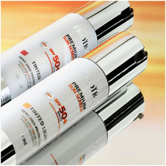 Froika Premium Оцветен SPF 50+ Слънцезащитен Крем За Лице С Цвят 50ml