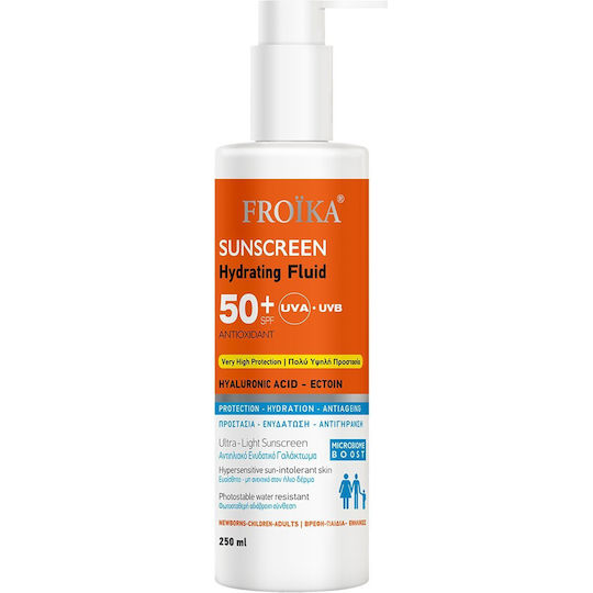 Froika Hydrating Fluid Sunscreen Body Cream SPF50 250ml