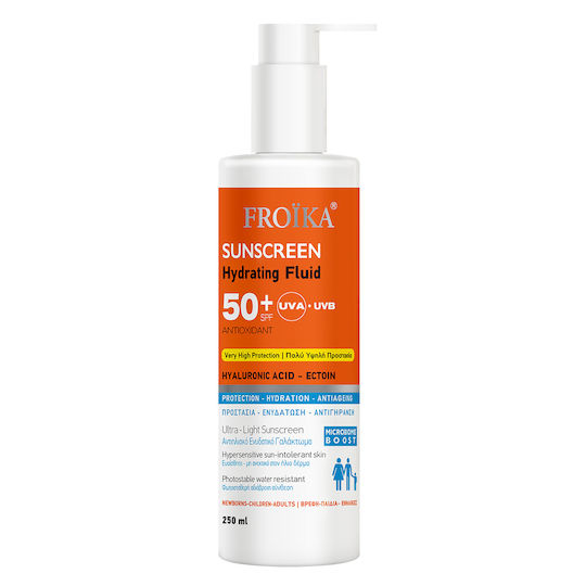 Froika Hydrating Fluid Sunscreen Body Cream SPF50 250ml