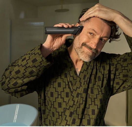 Philips Oneblade Oneblade Σετ Επαναφορτιζόμενης Κουρευτικής Μηχανής Γκρι MG9556/15