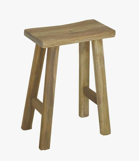 Stool For Living Room Tribeca Brown 40x20x45cm Stool For Living Room Tribeca Brown 40x20x45cm