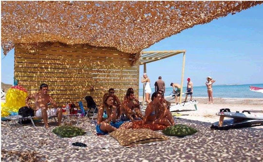 Woodware Camouflage Net Brown with PU Coating 2m 160gr/m²