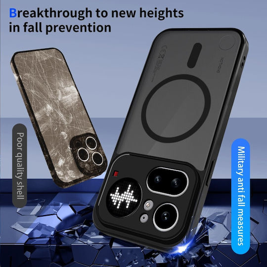 Ημιδιάφανη Back Cover Πλαστικό Μαύρο (Nothing Phone (4a))