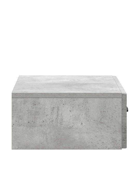 Consolă Din Lemn Gri L59xL34,5xÎ17cm