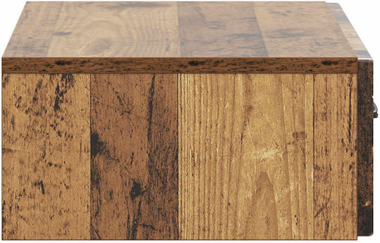 Wooden Console with Aged Wood M59xW34.5xH17 cm