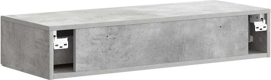 Consolă Lemn Gri Beton L87,5xL34,5xÎ17cm