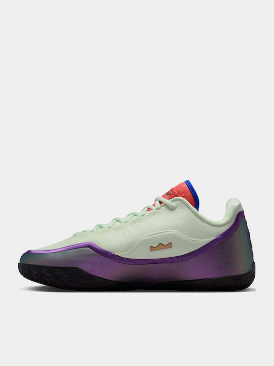 LeBron 23 "Green With Envy" Low Basketball Shoes Volt Tint / Black / Magic Ember / Multi Colour