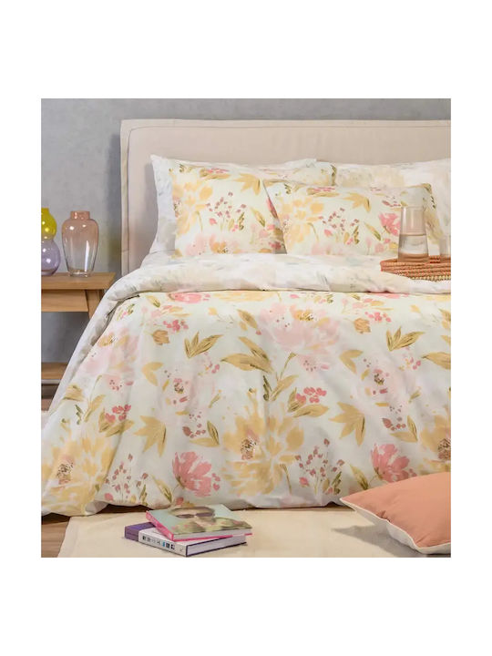 Melinen Anabelle Set Pillowcases Aqua 50x70cm