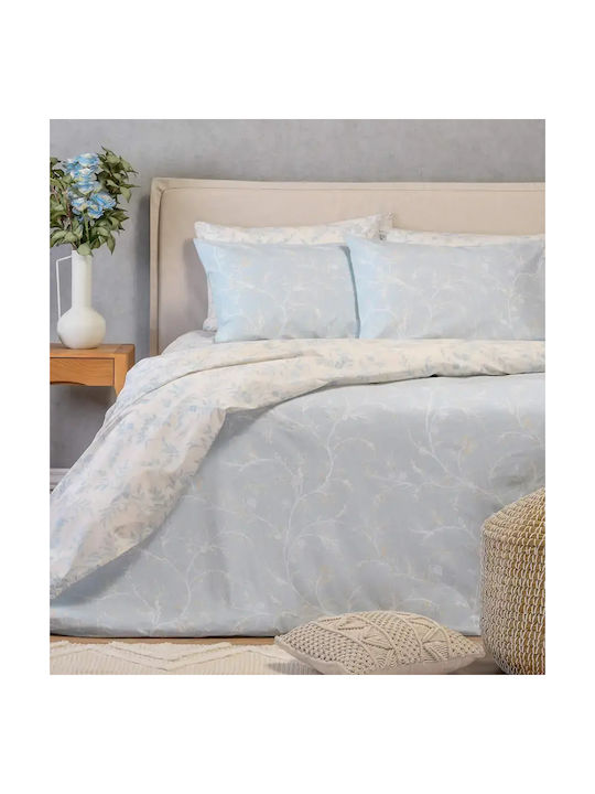 Melinen Sienna Σετ Μαξιλαροθήκες Sienna Blue 50x70εκ.