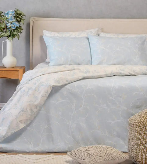 Melinen Sienna Set Pillowcases Sienna Blue 50x70cm