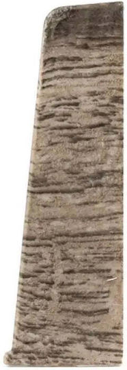 Rechter Endkappe PVC Sockelleiste Doellken Q 3046