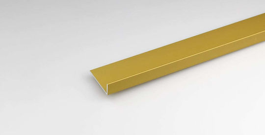 Profil Unghiular din Aluminiu 30x15mm/1m Auriu