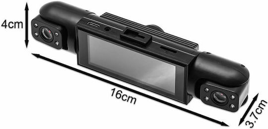 Andowl Car DVR Camera Set 4K with 3.16" Screen & Rear Camera