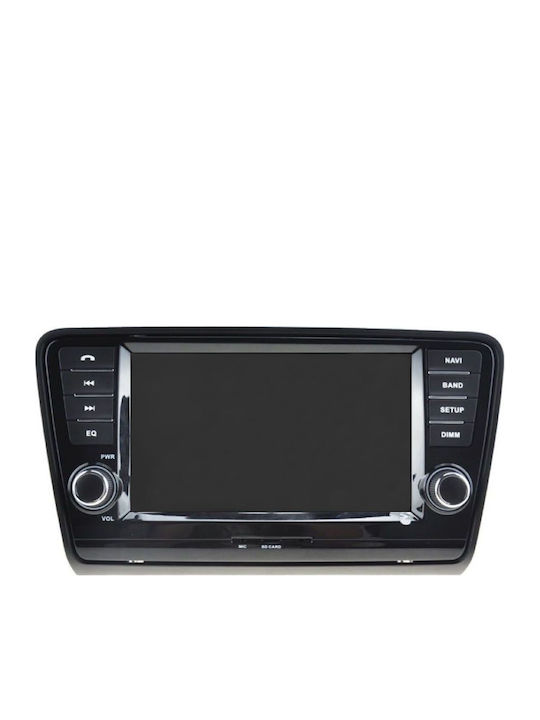 Digital IQ Auto-Audiosystem für Skoda Octavia 2013-2021 mit Klima (Bluetooth/USB/Wi-Fi/GPS/Apple CarPlay/Android Auto) mit 8-Zoll Touchscreen