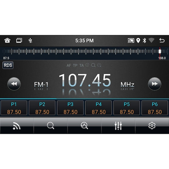 Digital IQ Car Audio System for Toyota Auris 2013-2015 Bluetooth USB WiFi GPS Apple CarPlay Android Auto with 7" Touch Screen