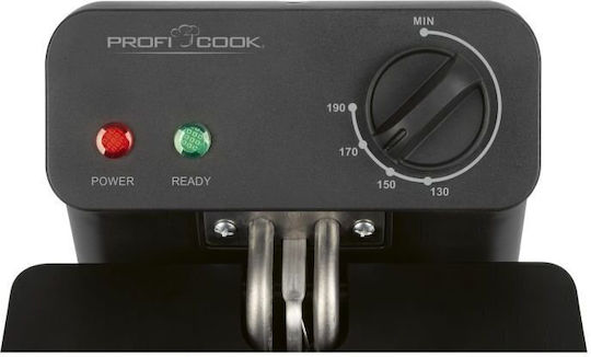 Profi Cook Pc-fr Φριτέζα 3lt Μαύρη