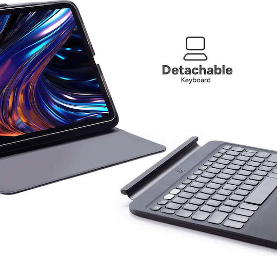 Zagg Pro Keys 2 Флип Капак с Клавиатура Черен (iPad Pro 13 (m4))